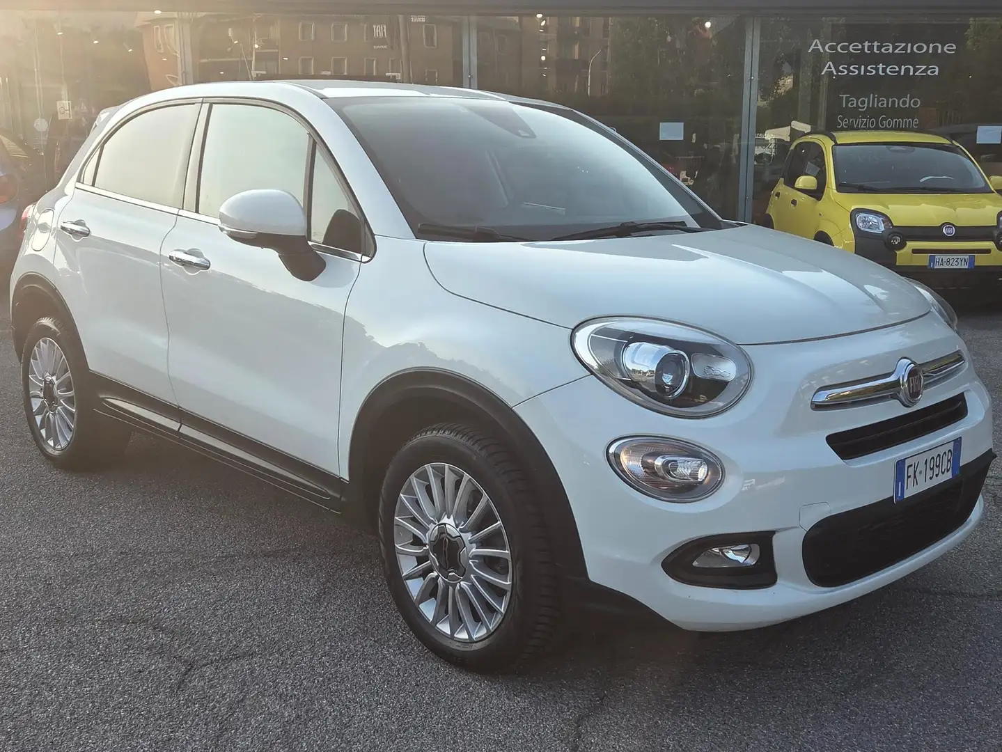 Fiat 500X 500 X 2015 1.3 mjt Lounge 4x2 95cv Weiß - 2