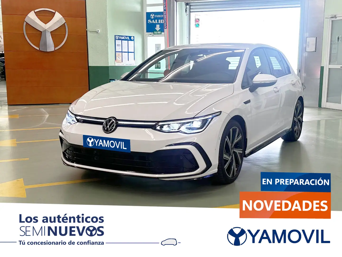 Volkswagen Golf 1.5 eTSI R-Line DSG 110kW Blanc - 1