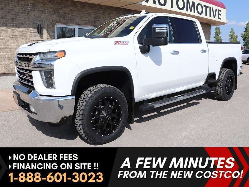 White 2021 Chevrolet Silverado 3500HD Pickup Truck Four-Wheel Drive Automatic