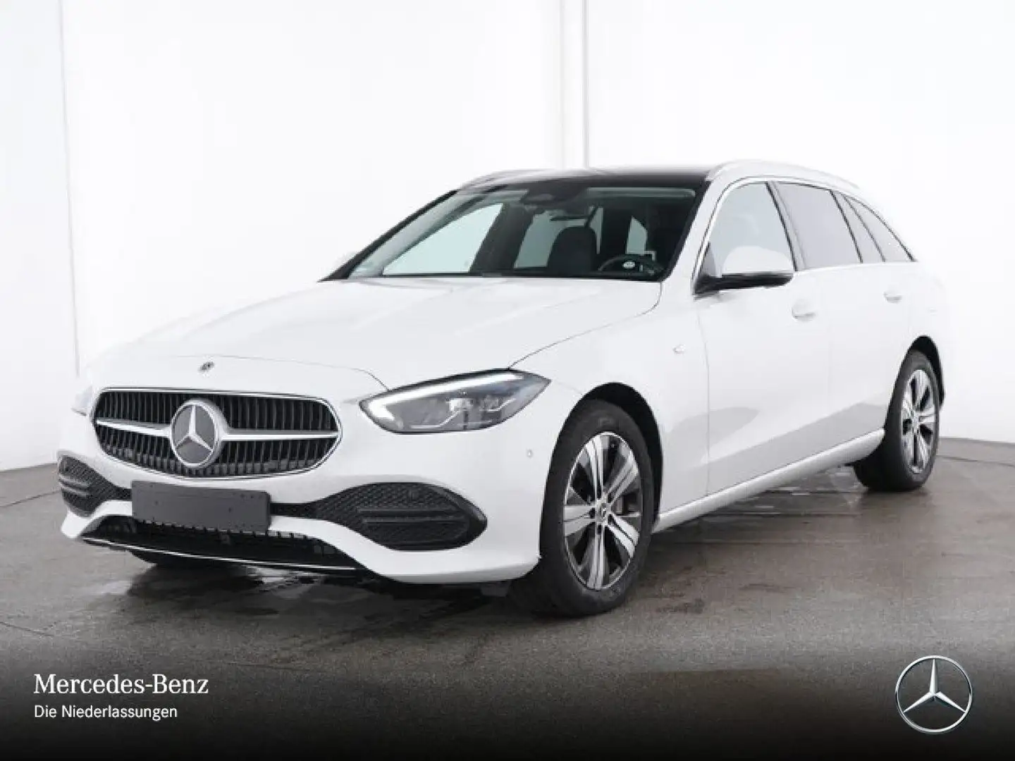 Mercedes-Benz C 300 de T 4M AVANTG+PANO+LED+KAMERA+TOTW+KEYLESS Weiß - 2