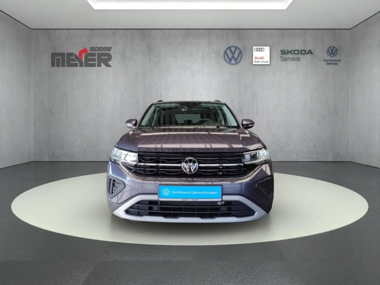 Volkswagen T-Cross Life 1.0 TSI Klima Einparkhilfe Sitzheizung Grau - 2