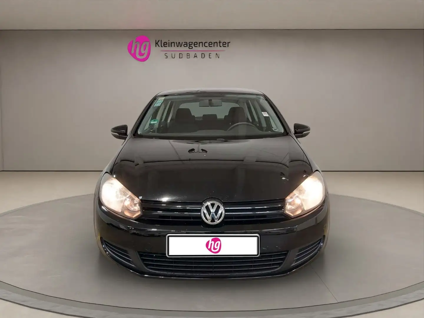 Volkswagen Golf VI KLIMA 5-TÜRIG ALU 1 VORBESITZER TÜV NEU Schwarz - 2