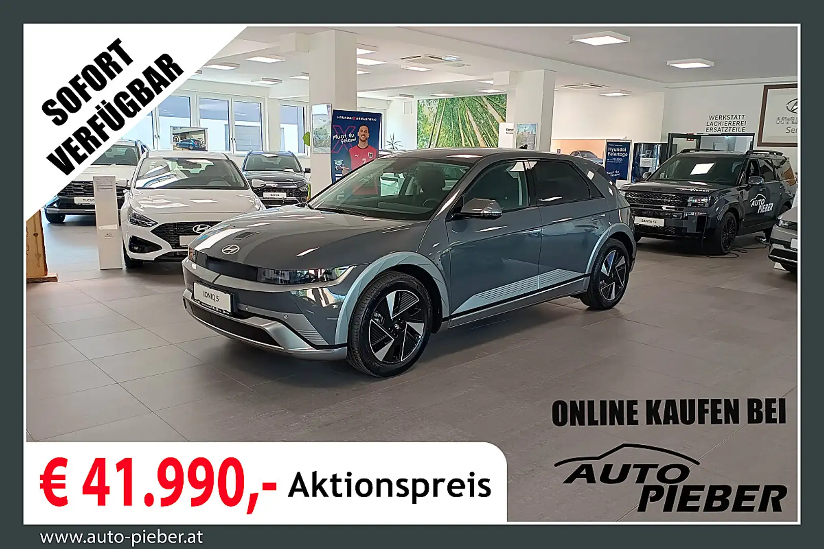 Hyundai IONIQ 5 Ioniq 5 84kWh Comfort Line *Matrix-LED*V2L*Navi* Grau - 1
