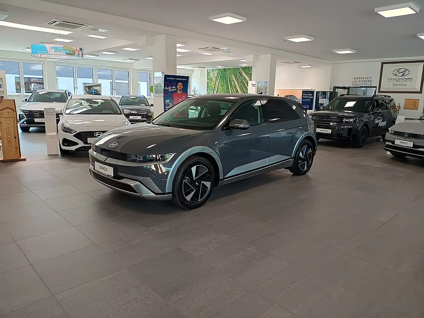 Hyundai IONIQ 5 Ioniq 5 84kWh Comfort Line *Matrix-LED*V2L*Navi* Grau - 2