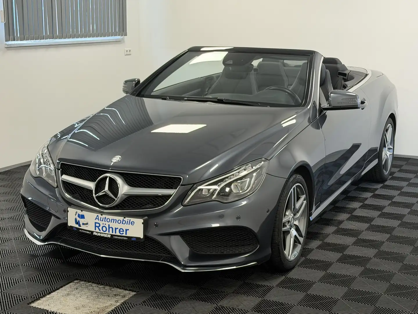 Mercedes-Benz E 200 CGI Cabrio Aut. AMG Line ILS-LED Airscarf Gris - 2