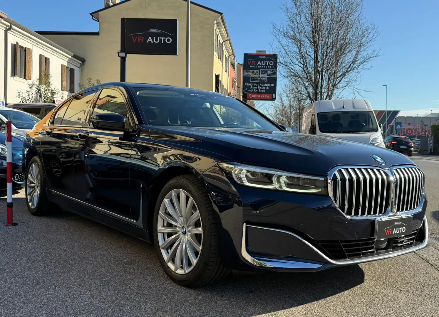 BMW 730 D Eccelsa Autom. MONITOR POST/CARPLAY/LED/TENDINE Синій - 1
