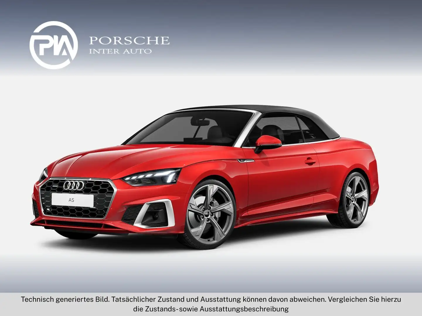 Audi A5 40 TDI quattro S line Rot - 1