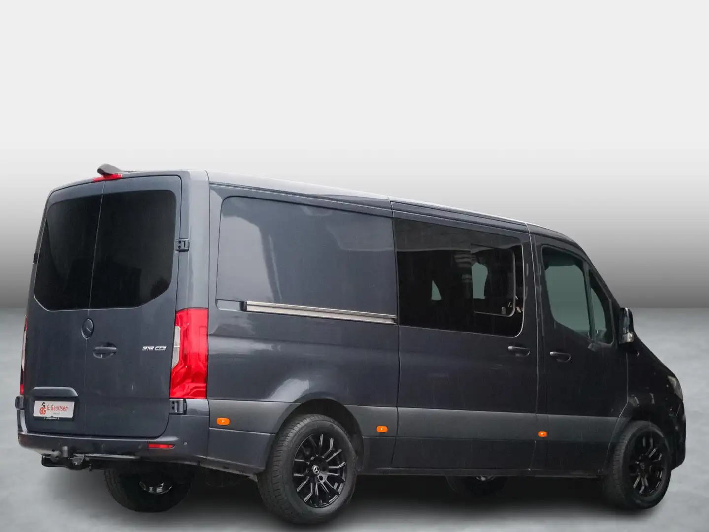 Mercedes-Benz Sprinter 319CDI V6 L2H1, 6-Persoons, Dubbelcabine, Led, Tre Grijs - 2
