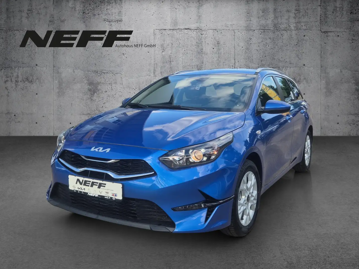 Kia Ceed SW / cee'd SW Ceed Sportswagon 1.4 Vision Navi FLA SpurH LM Blau - 2