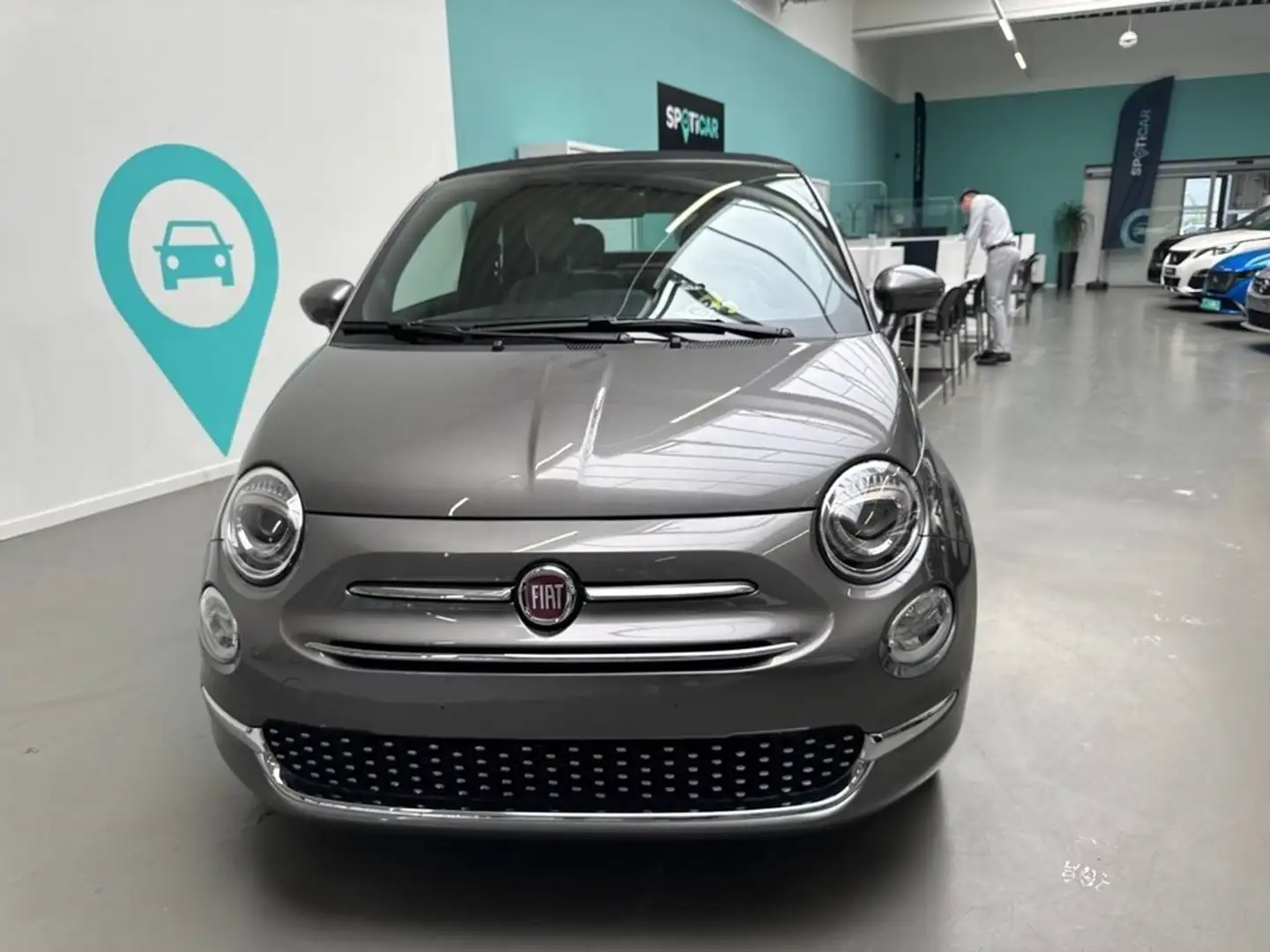 Fiat 500C 1.0 Hybrid 70 Dolcevita Grijs - 2