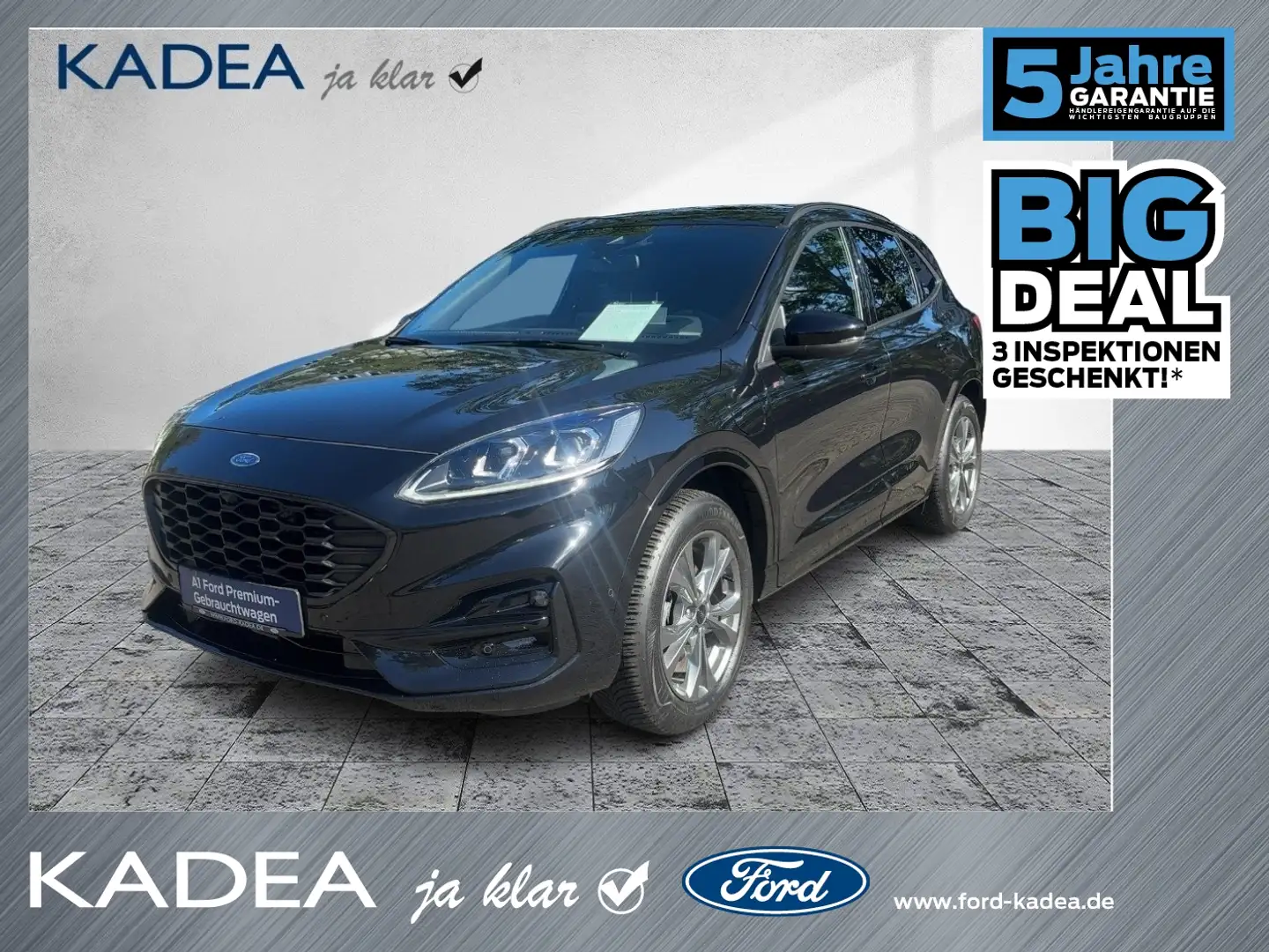 Ford Kuga 2.5 Duratec PHEV ST-Line X PANO*AHK*LED*NAVI Noir - 1