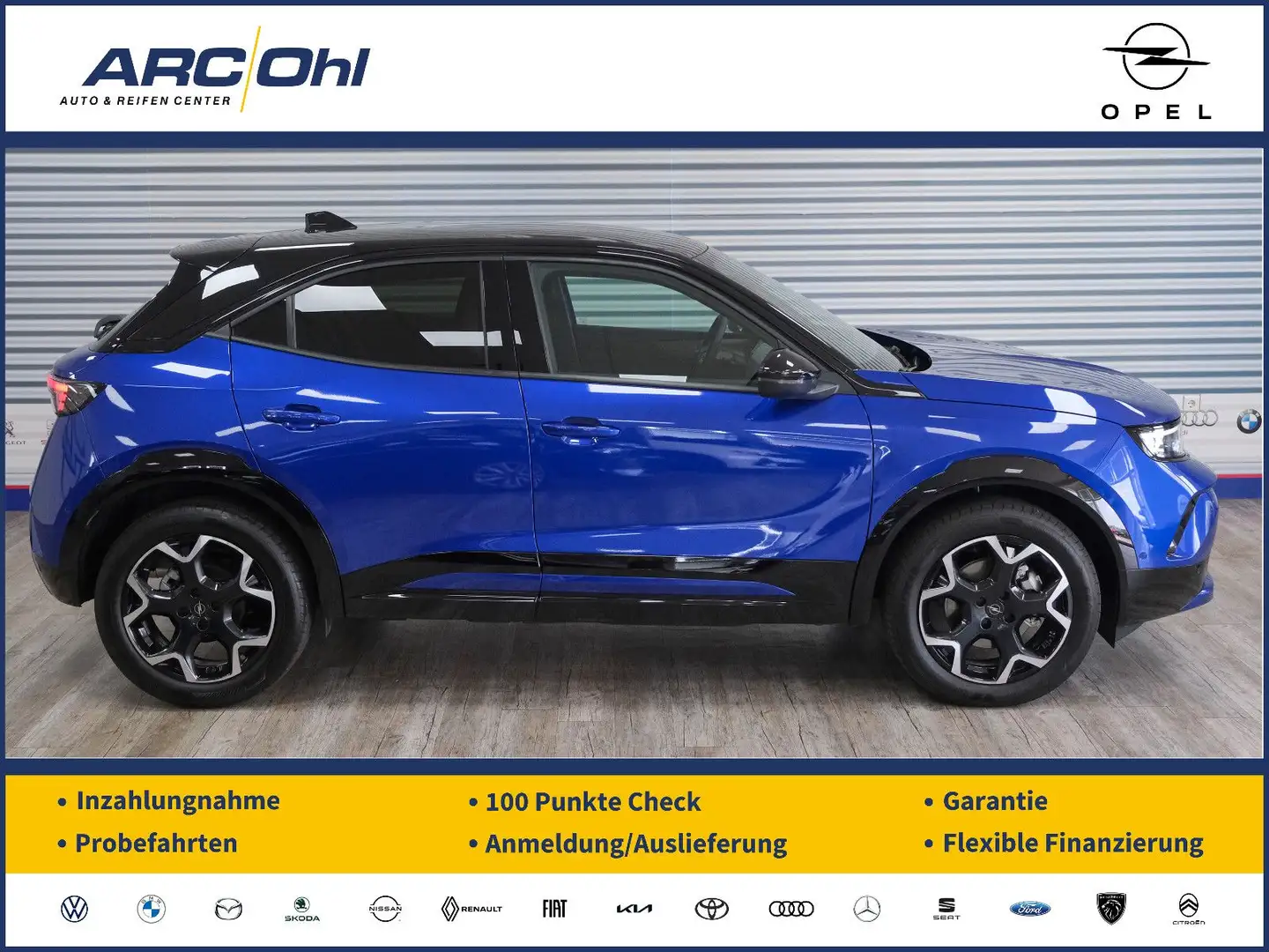 Opel Mokka 1.2 GS MHEV 48V *NAVI/MATRIX/SHZ/ACC*FACEL Bleu - 1