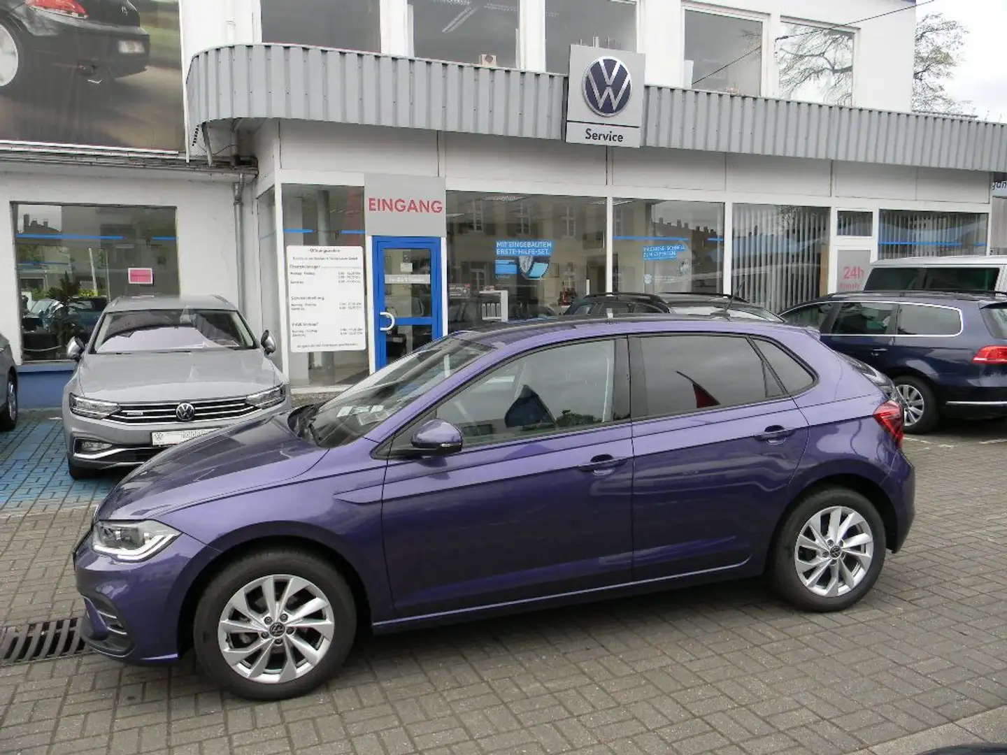 Volkswagen Polo VI Style  1,0 TSI Mauve - 1