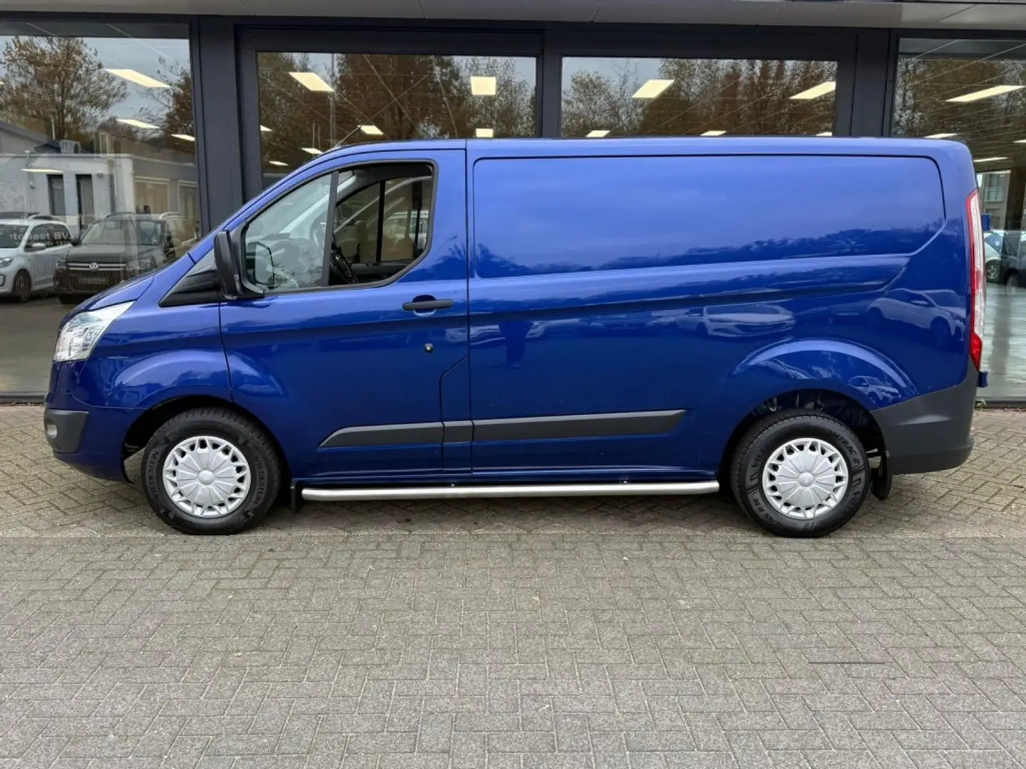 Ford Transit Custom ''Nette bus'' Airco + elektr. pak. Trekhaak PDC Blauw - 2