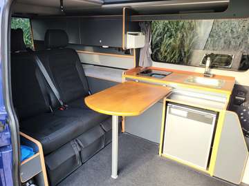 VW T6 Wohnmobil Camper Ausbau Hochdach Standheizun