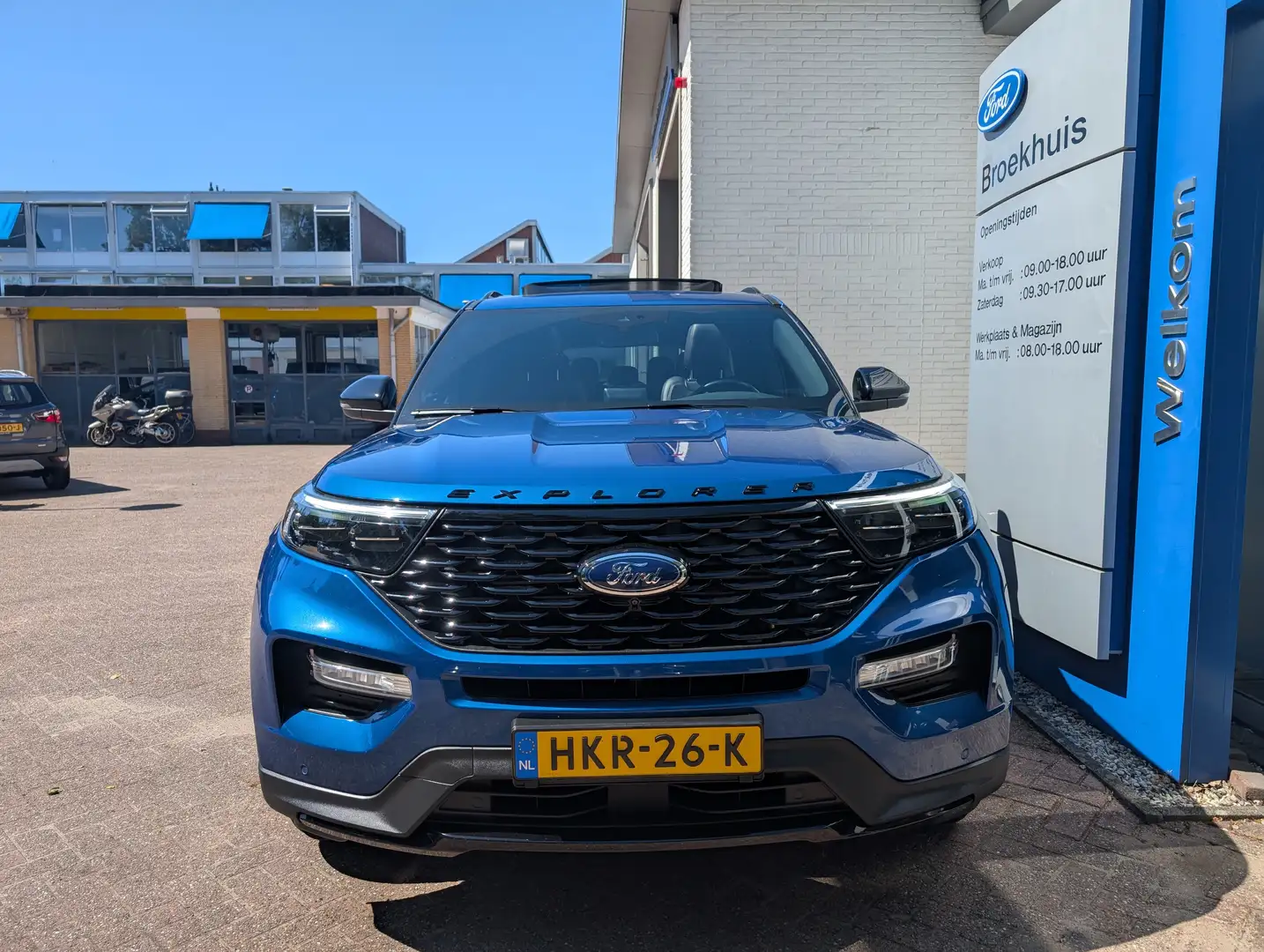 Ford Explorer 3.0 V6 EcoBoost PHEV ST-Line 457pk | Afn. Trekhaak Azul - 2