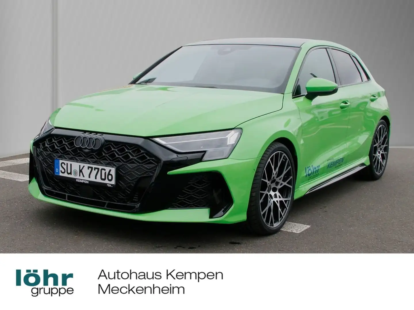 Audi RS3 RS 3 Sportback UPE 84.990 Matrix LED Navi Paket Grün - 1
