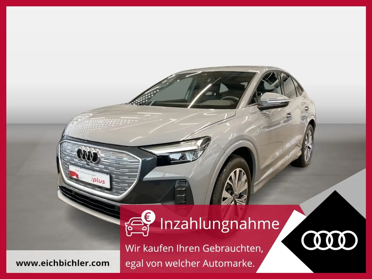Audi Q4 e-tron Q4 Sportback 40 e-tron STH SpurH el.Heck LED Gris - 1