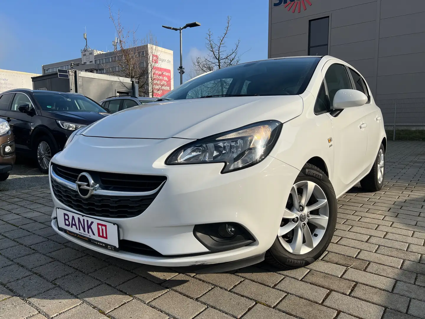 Opel Corsa Active/1-Hand/Euro-6/Serviceheftgepflegt/1,4 66kw Weiß - 1