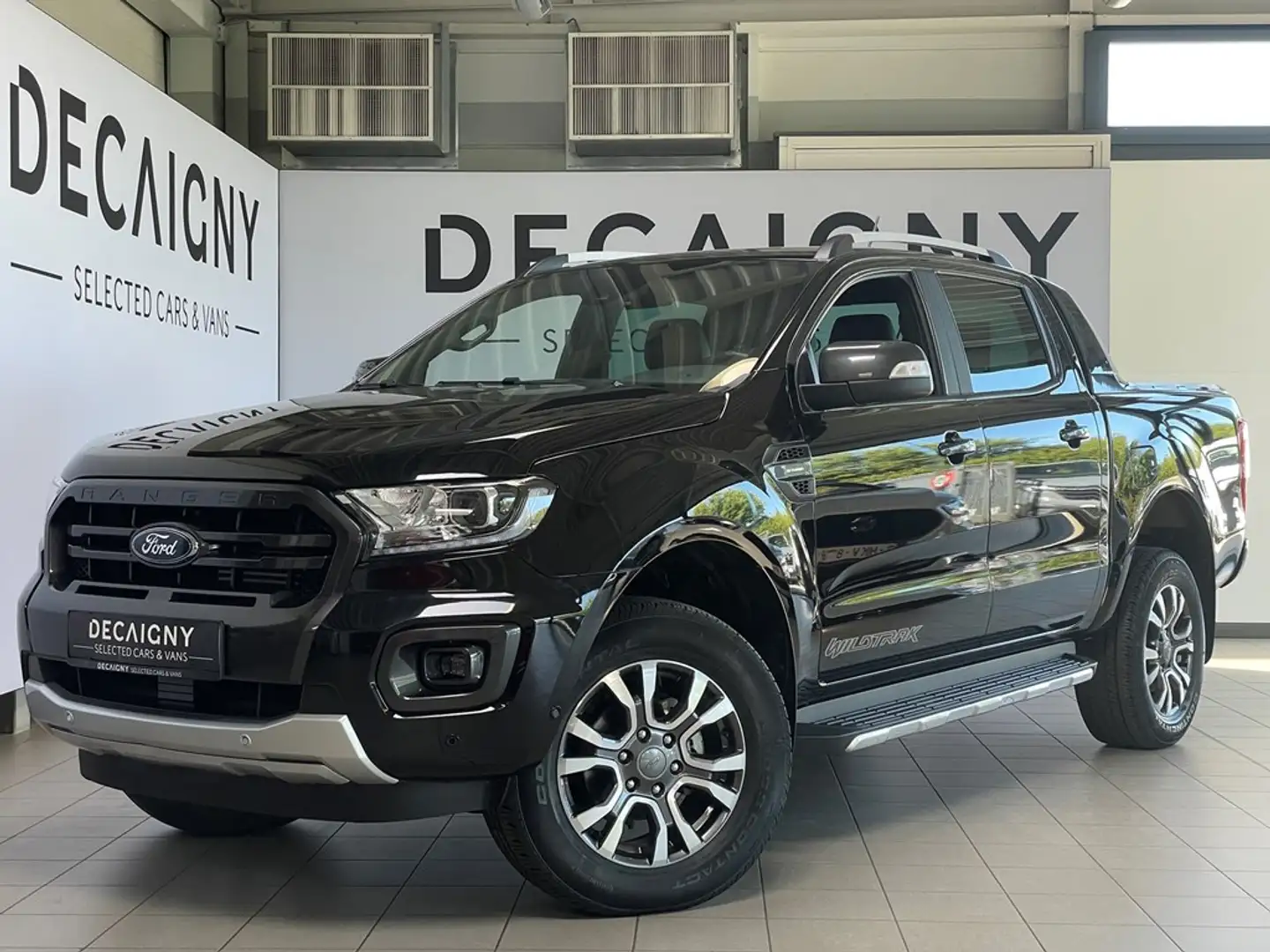 Ford Ranger 2.0 TDCi 4x4 Wildtrak *Trekhaak*Camera*App Connect Noir - 1