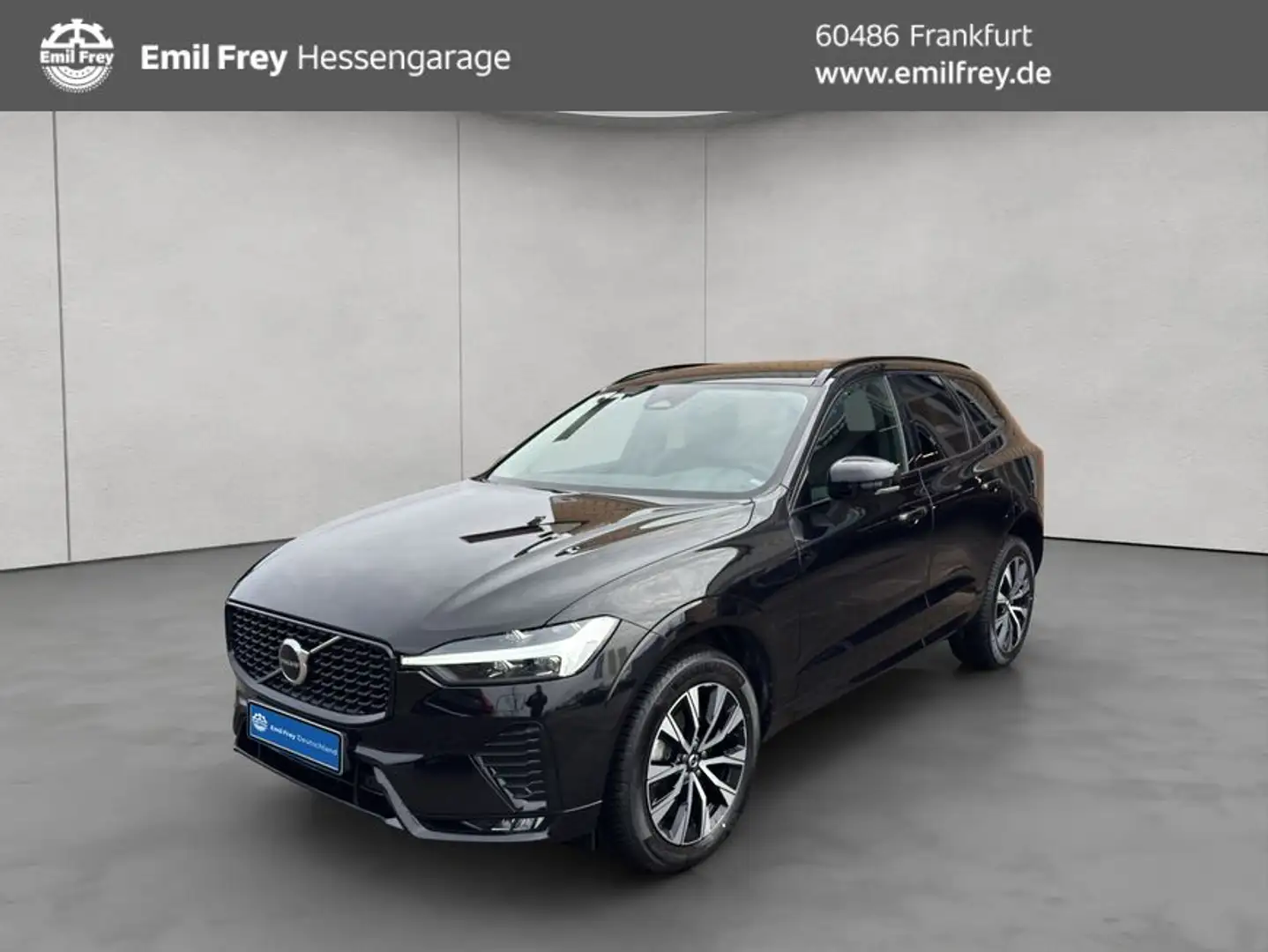 Volvo XC60 XC60 B4 Plus-Dark Aut Glasd Nappaleder-Perforiert Schwarz - 1