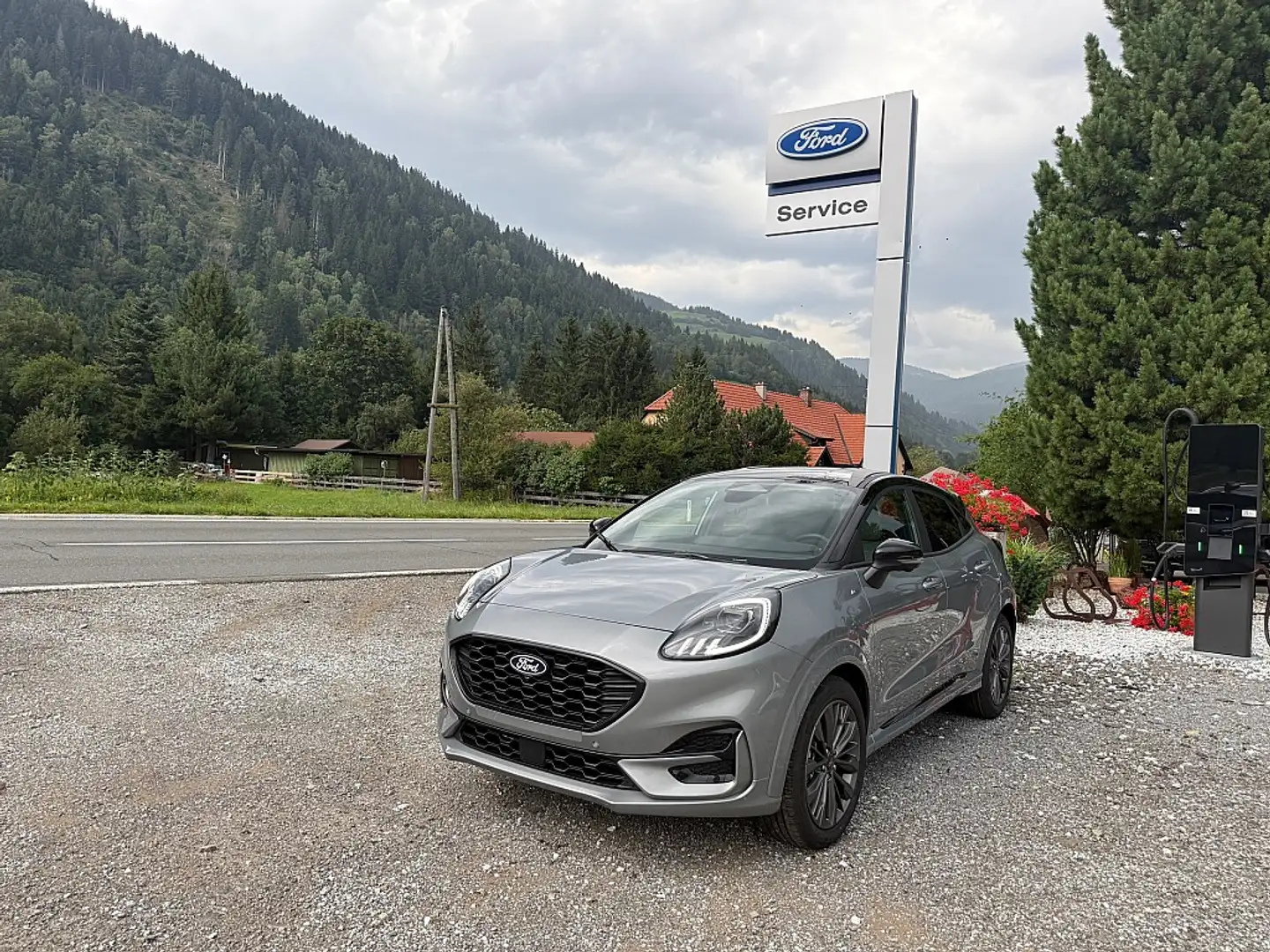 Ford Puma 1,0 EcoBoost Hybrid Sound Edition Aut. Argent - 1