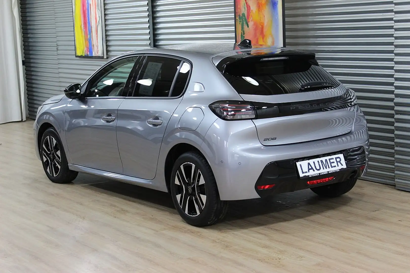 Peugeot 208 PureTech 100 S&S Allure +Parkhilfe vorne+hinten Grau - 2