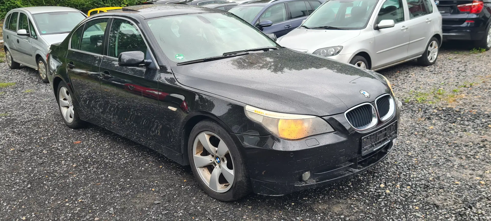 BMW 520 520i/Automatik/Klima/schiebedach Negro - 2