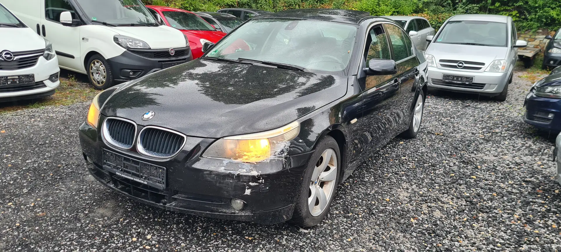 BMW 520 520i/Automatik/Klima/schiebedach Negro - 1
