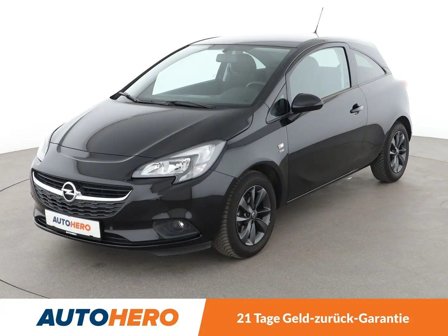 Opel Corsa 1.2 120 Jahre *TEMPO*PDC*SHZ*KLIMA* Schwarz - 1