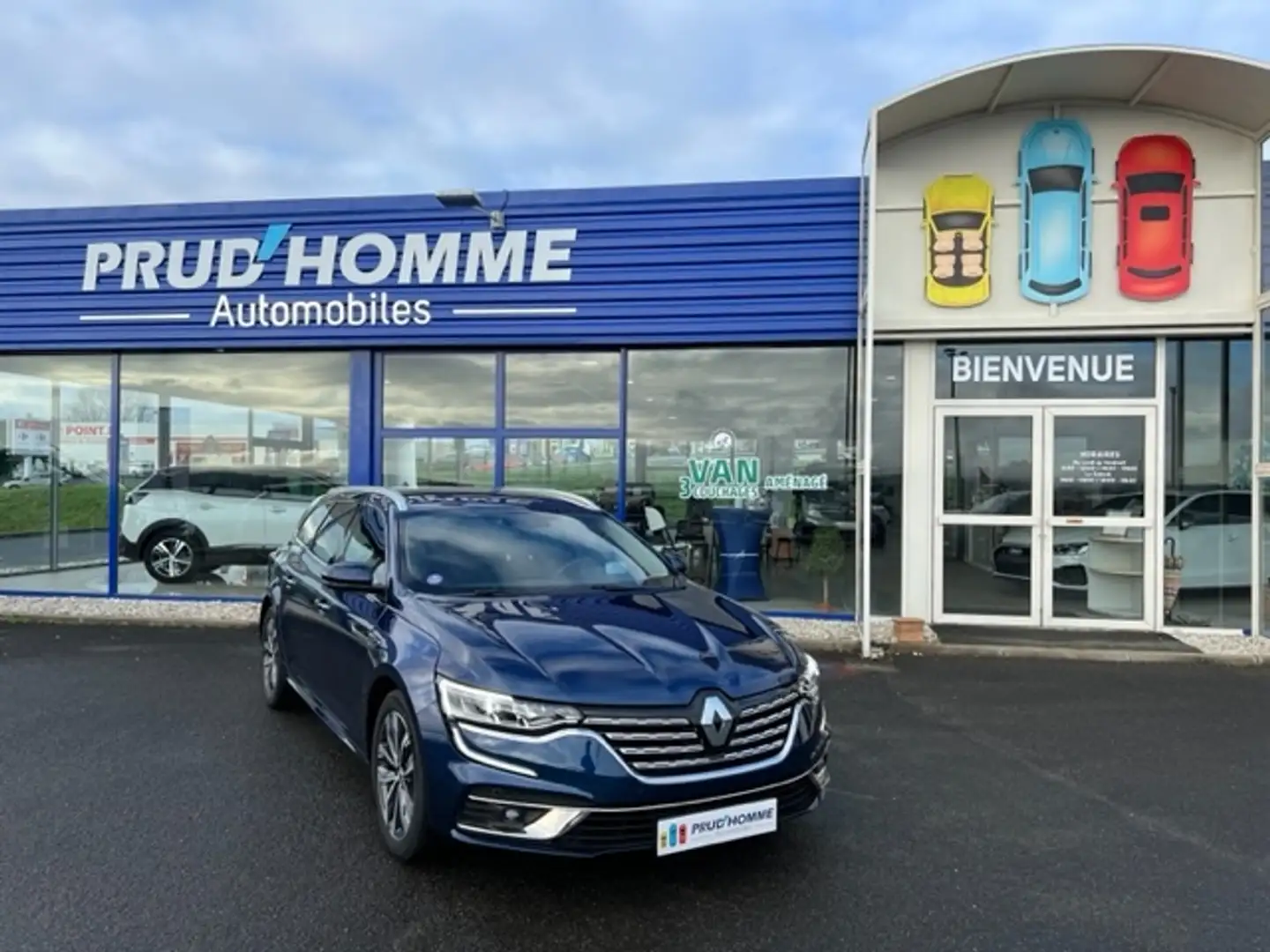 Renault Talisman 1.3 TCE 160CH FAP INTENS EDC Bleu - 1
