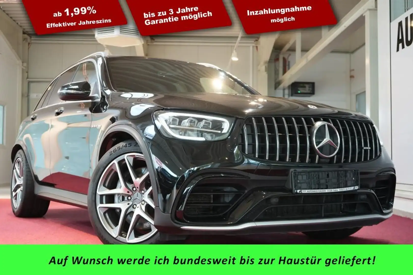 Mercedes-Benz GLC 63 AMG 4Matic+ AMG Speedshift 9G *LED*Virtua Schwarz - 1