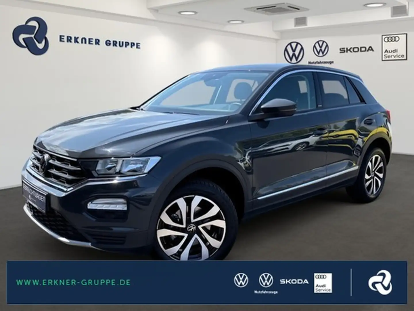 Volkswagen T-Roc 1.5TSI Active AHK+SITZHZG+APP-CONNECT+++ Grau - 1