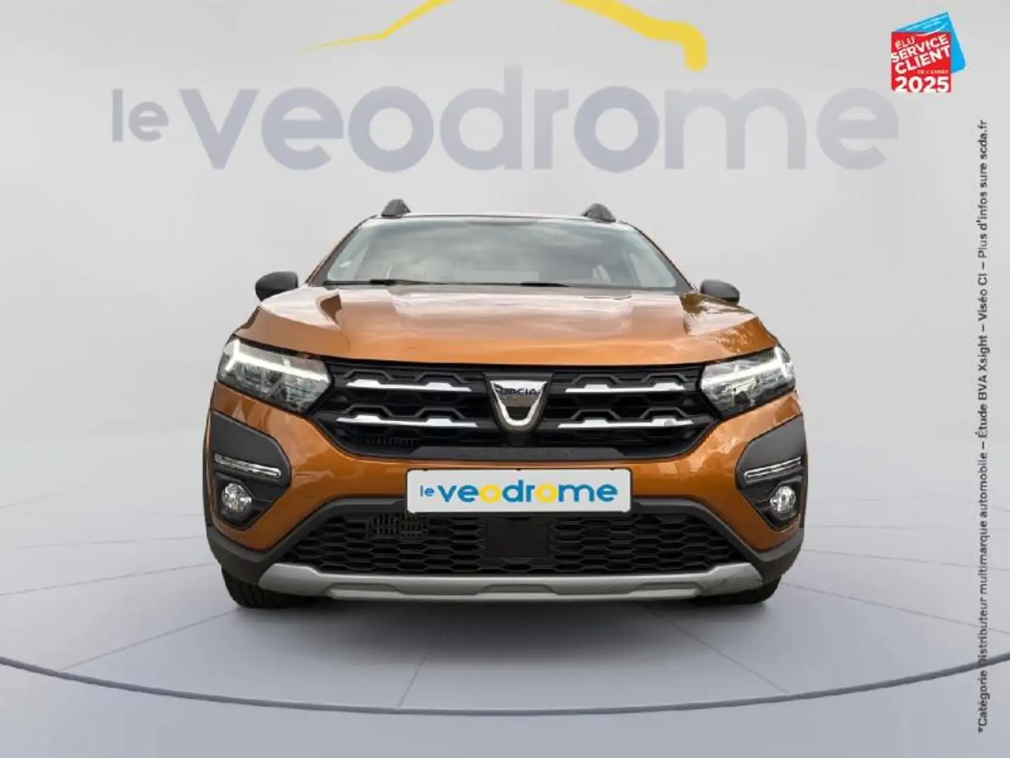 Dacia Sandero 1.0 TCe 90ch Stepway Confort -22 Naranja - 2
