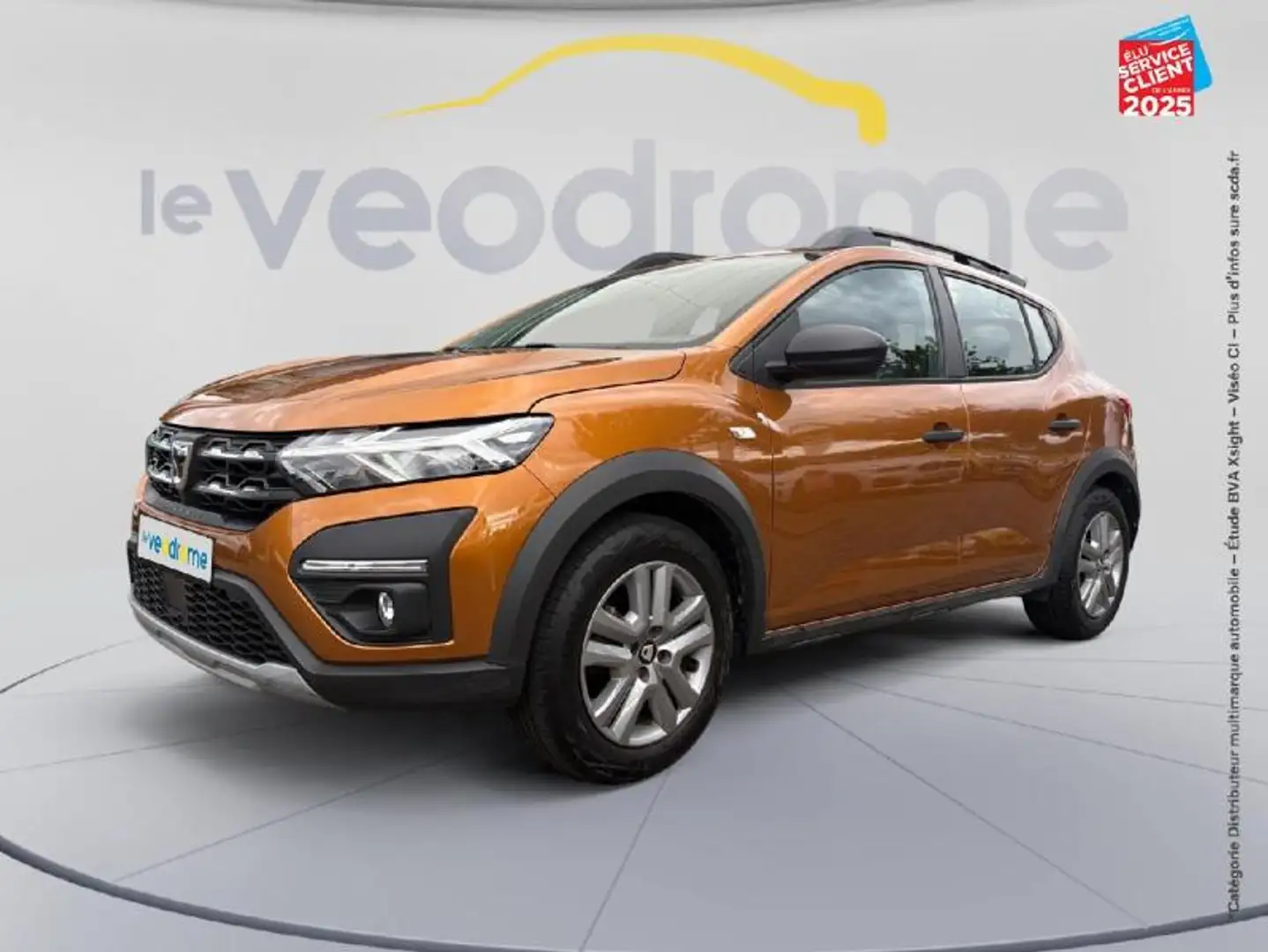 Dacia Sandero 1.0 TCe 90ch Stepway Confort -22 Naranja - 1