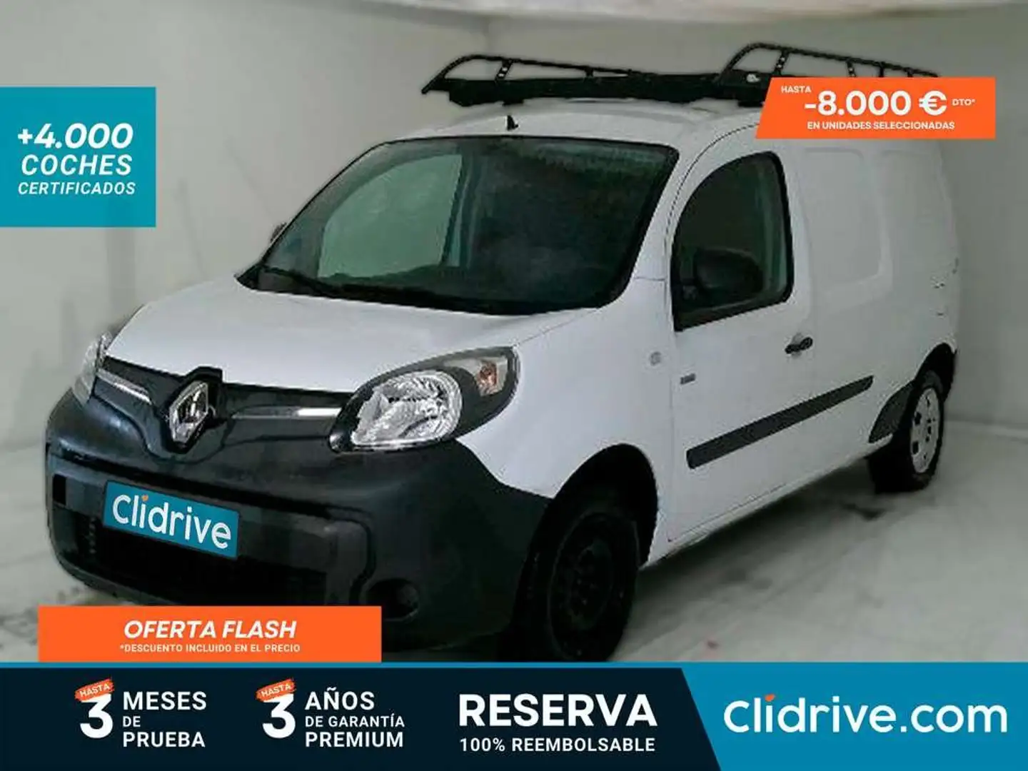 Renault Kangoo Z.E. Fg. Maxi 2 plazas Blanc - 1