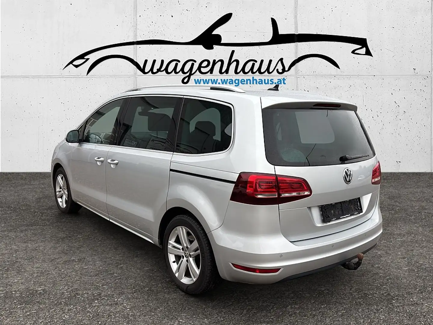 Volkswagen Sharan Business+ TDI DSG, ACC, AHV, Blindspot, Kamera, Zilver - 2