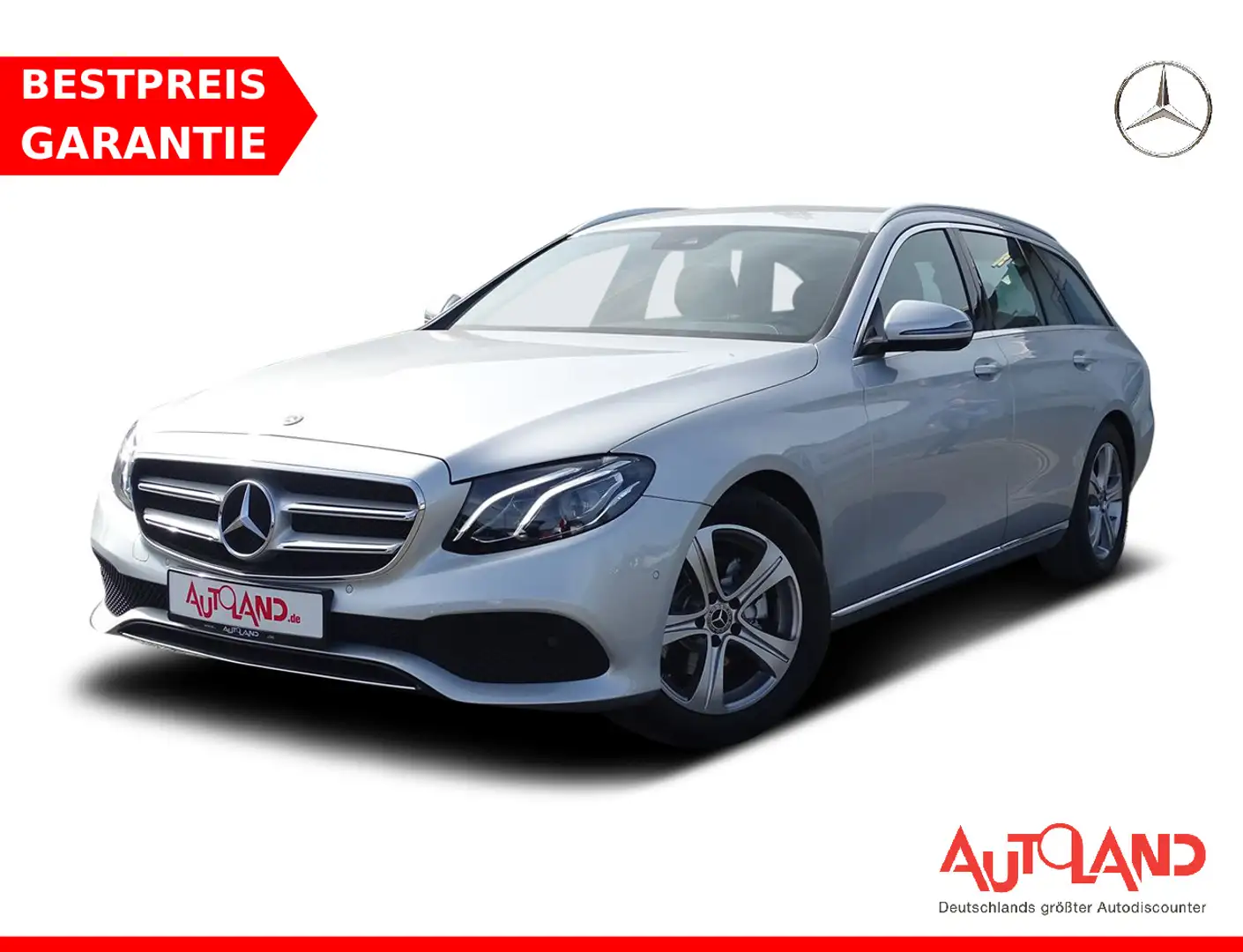 Mercedes-Benz E 220 E220d 9G-Tronic Avantgarde LED Navi Kamera SHZ Gris - 1