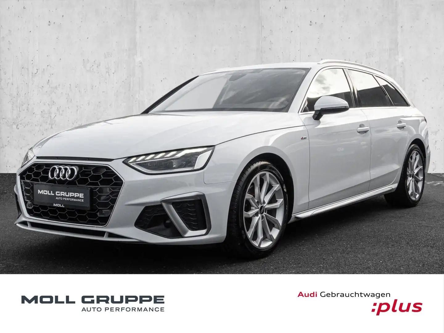 Audi A4 Avant 30 eTDI S tronic S line ACC AHK AUT FLA Alb - 1