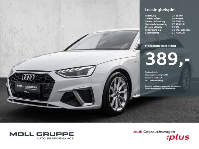 Audi A4 Avant 30 eTDI S tronic S line ACC AHK AUT FLA