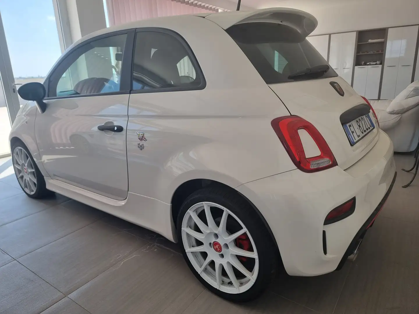 Fiat 595 Abarth 595C 1.4 t-jet Competizione 180cv,Chilometri Certi Bianco - 2