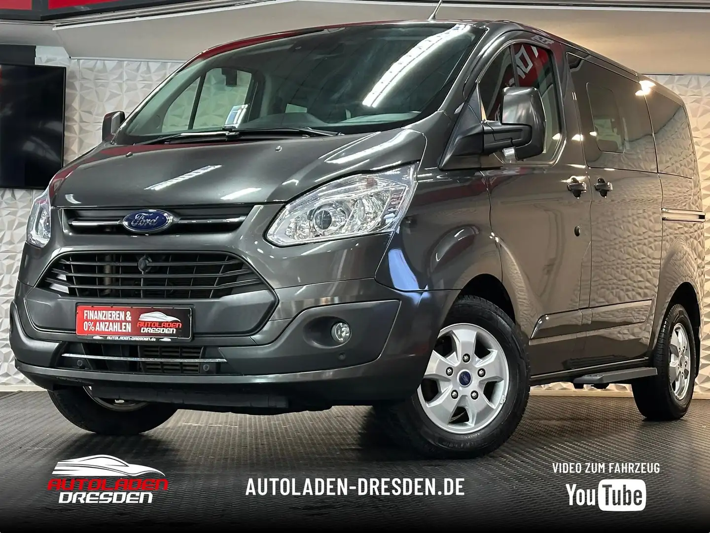 Ford Tourneo Custom 2.0TDCi TITANIUM* SHZ#FH#TEMP#AHK Grau - 1