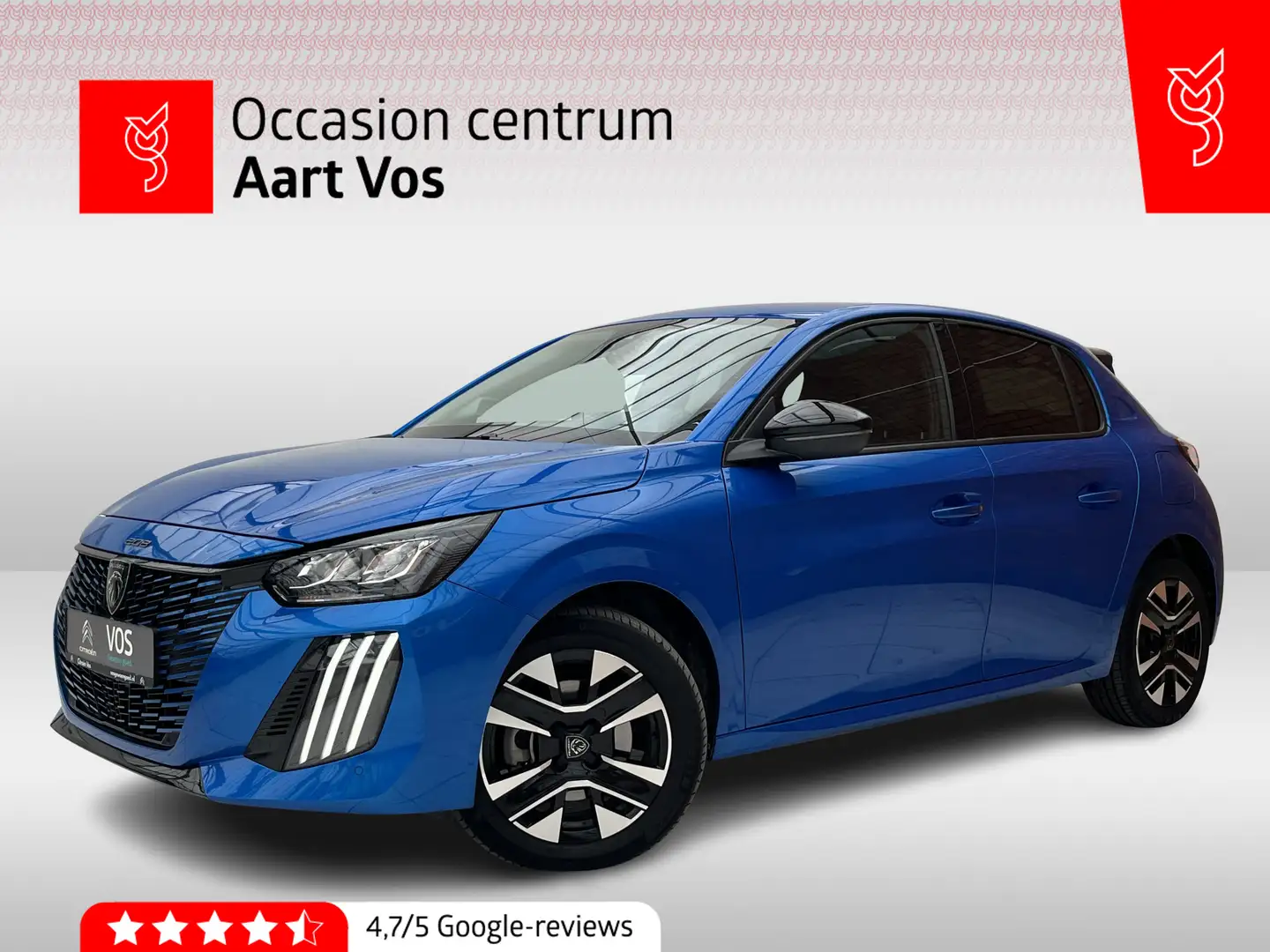 Peugeot 208 Hybrid 100 e-DCS6 Allure | Carplay/Android Auto | Blauw - 1