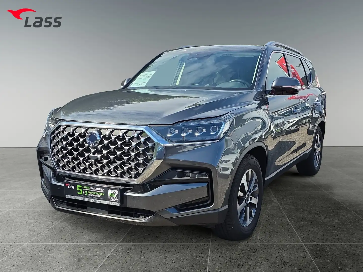 SsangYong Rexton Quartz AWD 7-Sitzer, 3,5 t Anhängelast Grijs - 2
