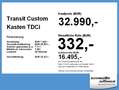 Ford Transit Custom Kasten TDCi 300 L1 Trend PDC Navi Wit - thumbnail 4