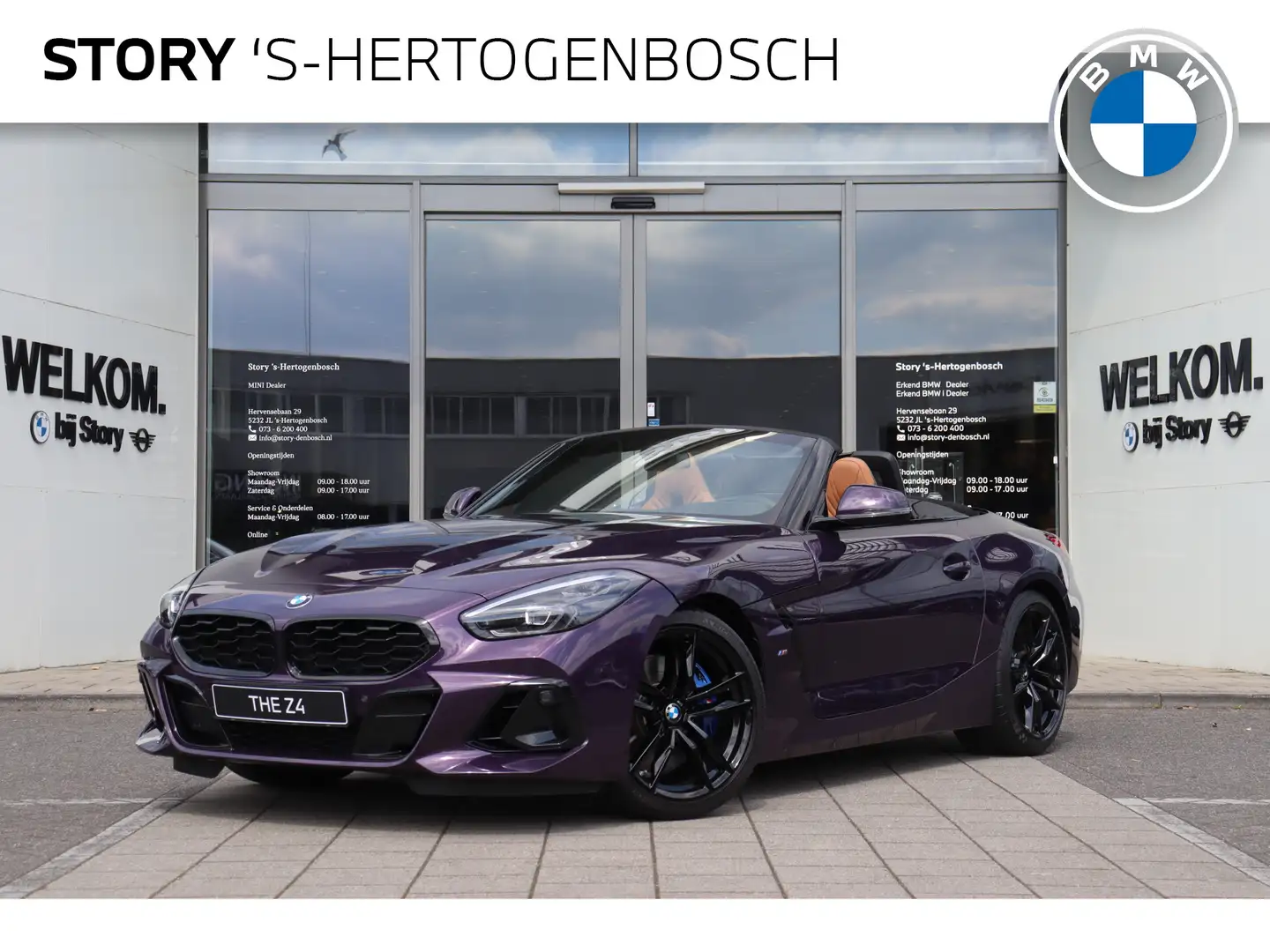 BMW Z4 Roadster M40i High Executive Automaat / M Sportsto Violet - 1