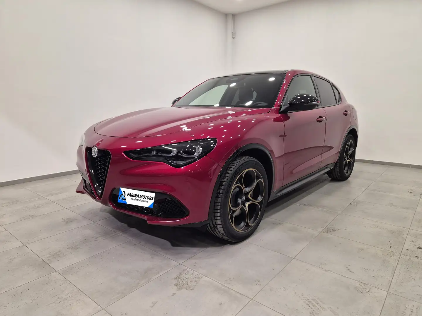 Alfa Romeo Stelvio 2.2 Turbodiesel 210 CV AT8 Q4 Intensa MY2025 Grigio - 1