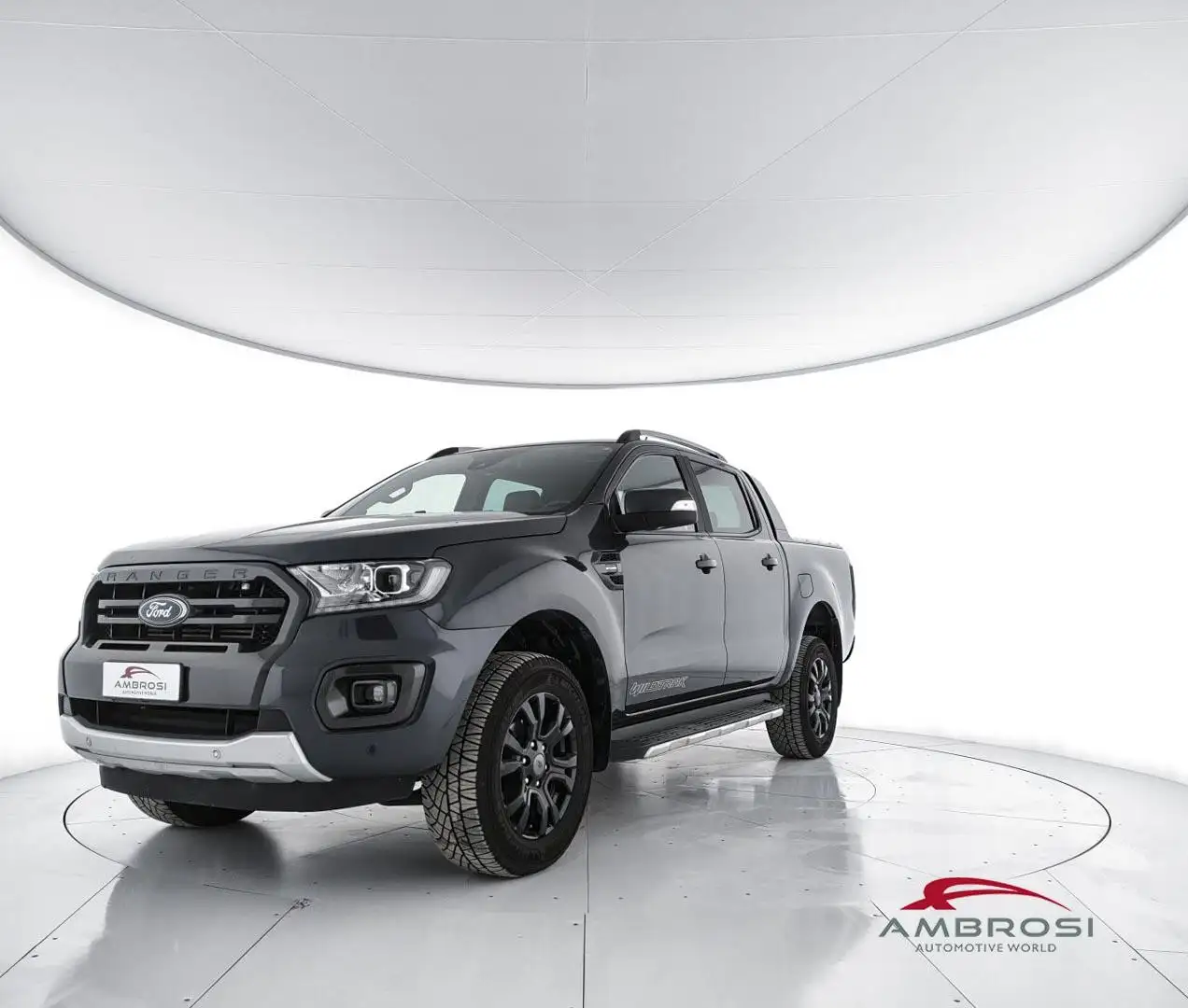 Ford Ranger Ranger 2.0 ECOBLUE aut. 213 CV DC Wildtrak 5 posti Gris - 1