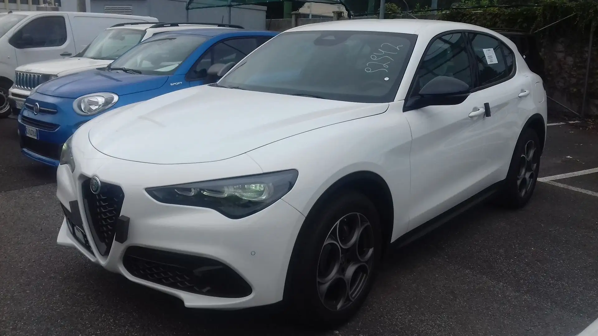 Alfa Romeo Stelvio SPRINT N1 AUTOCARRO 5 POSTI 2.2 Turbodiesel 160 C Weiß - 2