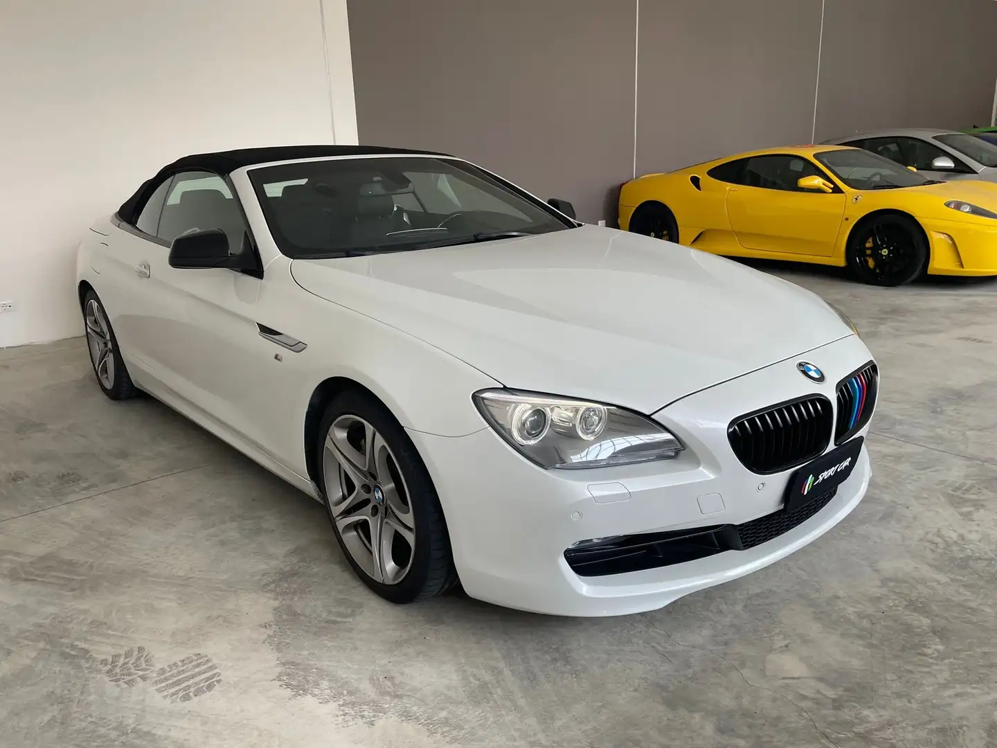 BMW 640 640d Cabrio Wit - 2